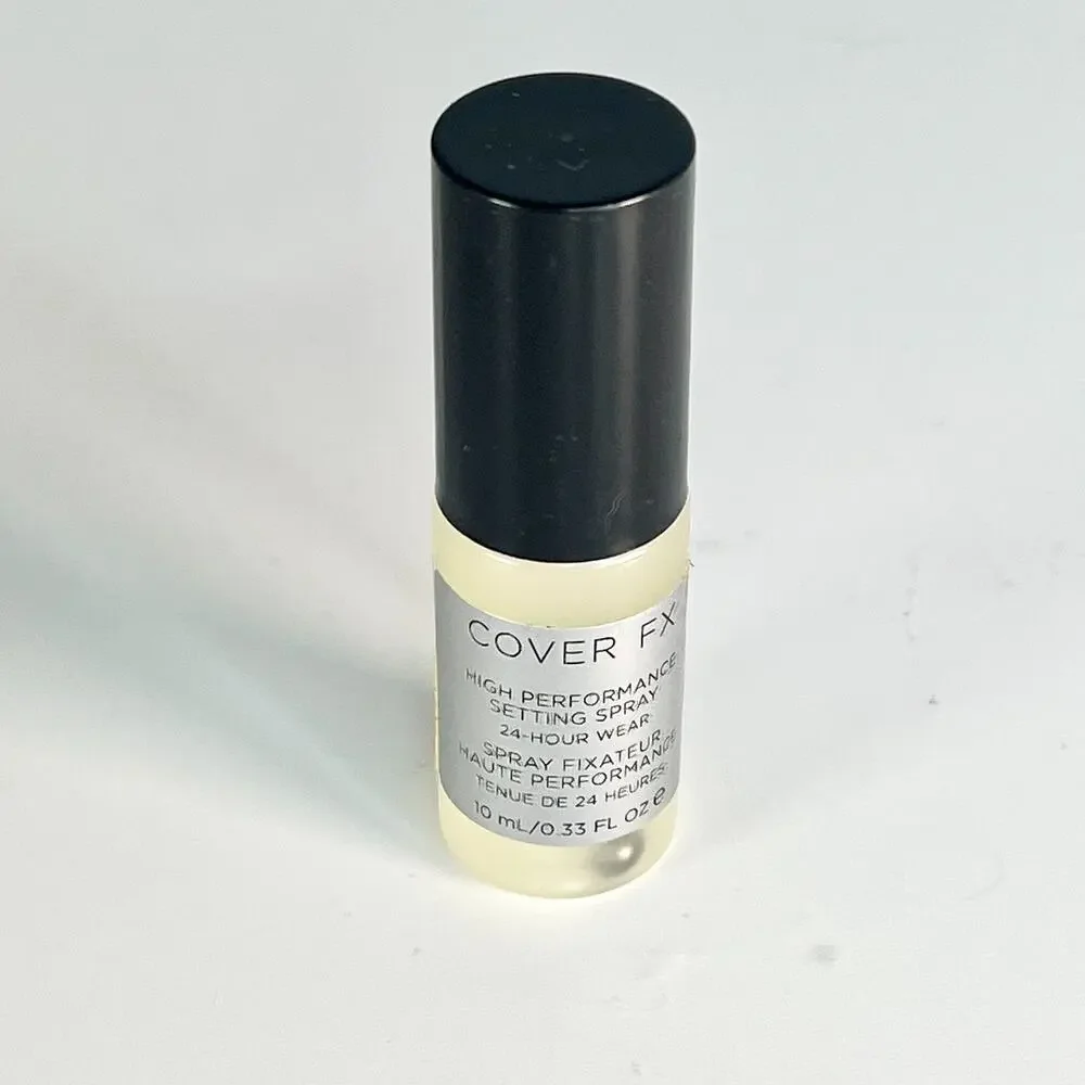 Cover FX High Performance 24htr Makeup Setting Spray Travel .33 fl oz 10ml New